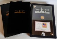 USA 5 Dollars 2007 - Liberty "Wall Street Investment" 1/10 oz Gold PP platiniert