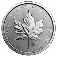 Kanada Maple Leaf div. 1 oz Silber II. Wahl