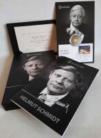 Solomon Islands 10 Dollars 2015 - Die Großen Deutschen "Helmut Schmidt" - 0,5 Gramm Gold PP