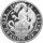 UK The Queen´s Beasts 3. Ausgabe 2018 Red Dragon 1 oz Silber PP