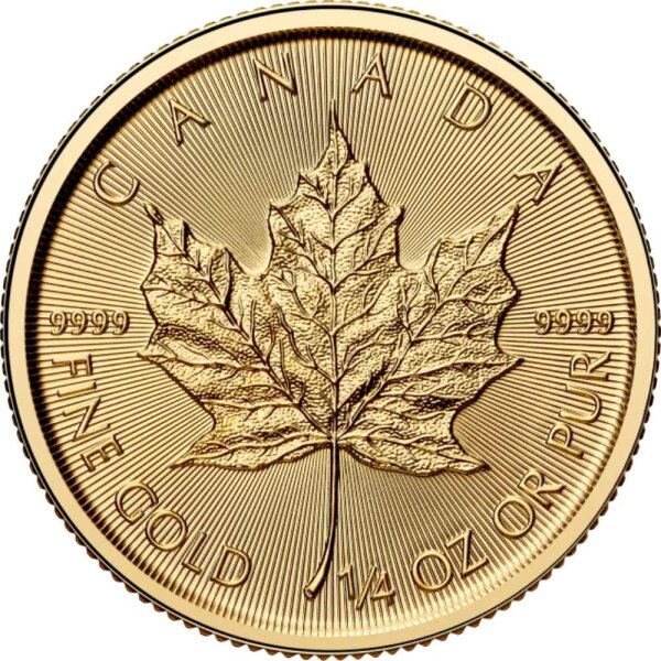 Kanada Maple Leaf 2025 1/4 oz Gold