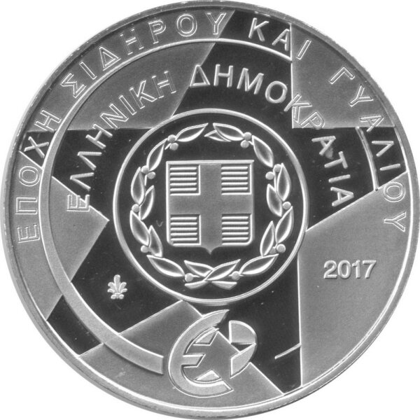 Griechenland 10 Euro 2017 - Europastern - Silber PP