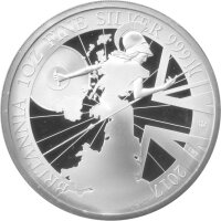UK Britannia 2017 1 oz Silber PP