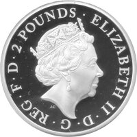 UK Britannia 2017 1 oz Silber PP