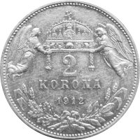 Österreich / Ungarn 10 Stück 2 Kronen 1912 - 1914 Franz Joseph I