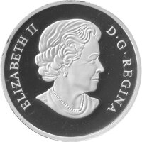 Kanada 20 Dollars 2017 - Waldkaribu - Silber PP
