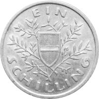 Österreich 1 Schilling 1924 Parlamentsgebäude in Wien