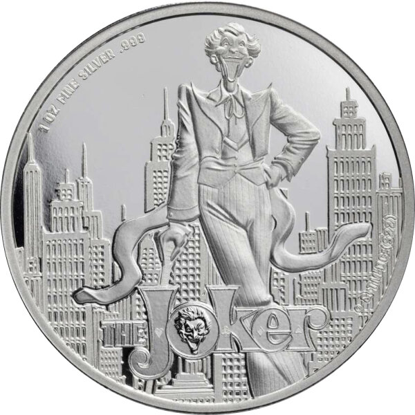Samoa DC Comics 7. Ausgabe Joker 2024 1 oz Silber