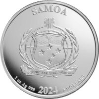 Samoa DC Comics 7. Ausgabe Joker 2024 1 oz Silber