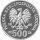 Polen 500 Zlotych 1985 - Eichhörnchen - Silber PP