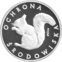 Polen 1.000 Zlotych 1985 PROBE - Eichhörnchen -...