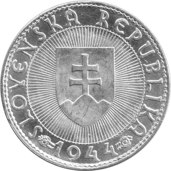 Slowakei 10 Kronen 1944 - Fürst Pribina - Silber