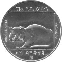 Ungarn 200 Forint 1985 - Sumpfschildkröte - Silber