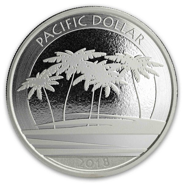 Fiji Pacific Dollar 2018 1 oz Silber