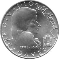 Tschechoslowakei 100 Kronen 1991 - 200. Todestag von...