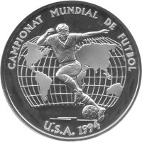 Andorra 10 Diners 1993 - XV. Fußball WM 1994 in den...