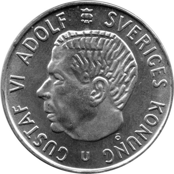 Schweden 5 Kronen 1971 - Gustav VI. Adolf - Silber