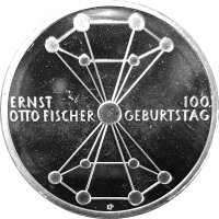 Deutschland 20 Euro 2018 100. Geburtstag Ernst Otto Fischer