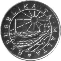 Malta 2 Lira 1981 - F.A.O. Welternährungstag - Silber