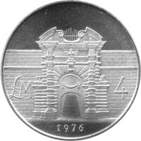 Malta 4 Lira 1976 - Fort Manoel-Tor - Silber