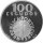 Portugal 100 Escudos 1977 - Revolution von 1974 - Silber PP