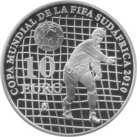 Spanien 10 Euro 2009 - XIX. Fußball WM 2010 in...