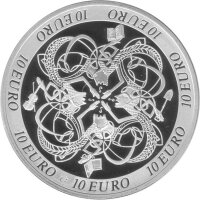Irland 10 Euro 2007 - Keltische Kultur - Silber PP