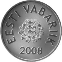 Estland 10 Krooni 2008 - XXIX. Olympische Sommerspiele 2008 in Peking - Silber