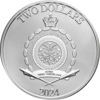 Niue Disney 2024 - Micky & Minnie "Christmas" - 1 oz Silber