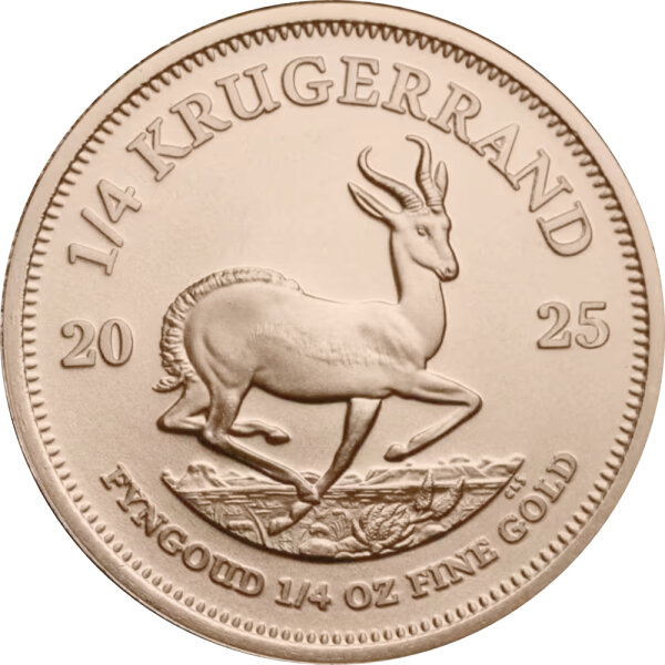 Südafrika Krügerrand 2025 1/4 oz Gold