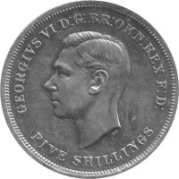 UK 5 Schilling 1951 - König Georg VI. "Festival...