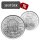 Schweiz 1 Franken 1875 - 1967 10 Stück 835/1000 Silber