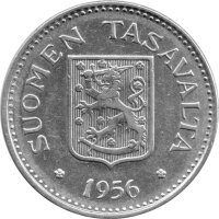 Finnland 200 Markkaa 1956 - Umlaufmünze - Silber