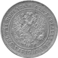 Finnland 2 Markkaa 1906 - Umlaufmünze - Silber