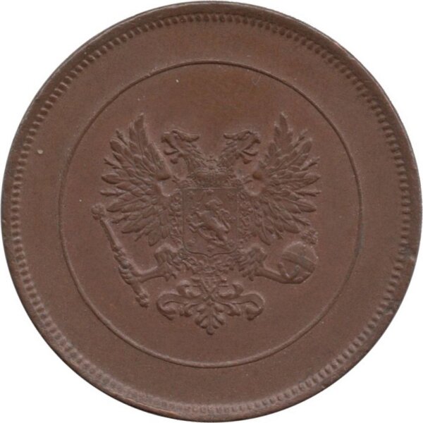 Finnland 10 Pennia 1917 - Umlaufmünze - Kupfer