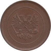 Finnland 10 Pennia 1917 - Umlaufmünze - Kupfer