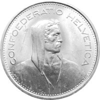 Schweiz 5 Franken 1931 - 1969 10 Stück 835/1000 Silber