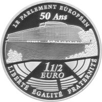 Frankreich 1,5 Euro 2008 "50 Jahre Europäisches...