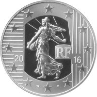 Frankreich 10 Euro 2016 - Historische Münzen - Silber PP