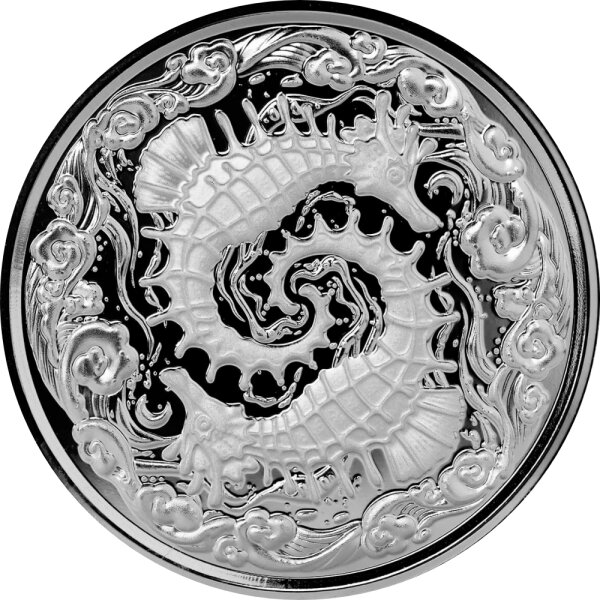 Samoa Seepferdchen 2024 1 oz Silber
