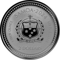 Samoa Seepferdchen 2024 1 oz Silber