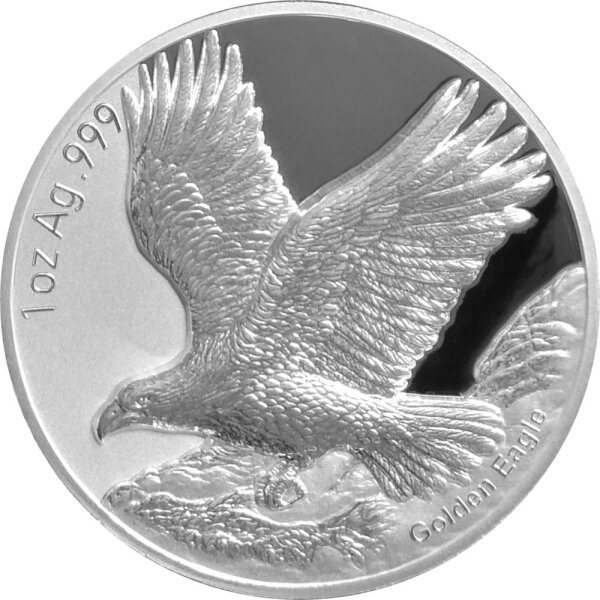 Samoa Golden Eagle 3. Ausgabe 2025 1 oz Silber | Prooflike - Originalfolie