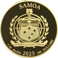 Samoa Golden Eagle 3. Ausgabe 2025 1 oz Gold | Prooflike