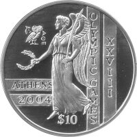 Sierra Leone 10 Dollars 2003 - XXVIII. Olympische...