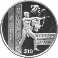 Sierra Leone 10 Dollars 2003 - XXVIII. Olympische...