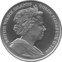 British Virgin Islands 10 Dollars 2008 - XXIX. Olympische Sommerspiele 2008 in Peking "Turnen" - Silber PP
