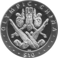 British Virgin Islands 10 Dollars 2008 - XXIX. Olympische...