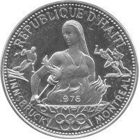 Haiti 50 Gourdes 1974 - Olympische Spiele 1976 in...