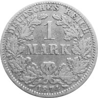 J.009 Kaiserreich 1 Mark 1873 - 1887 10 Stück 900/1000 Silber