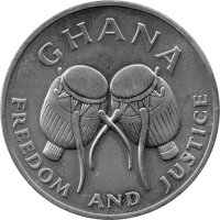 Ghana 50 Cedis 1984 - F.A.O. Weltfischereikonferenz - Ku-Ni